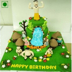 Chota Bheem Animated Party Cake